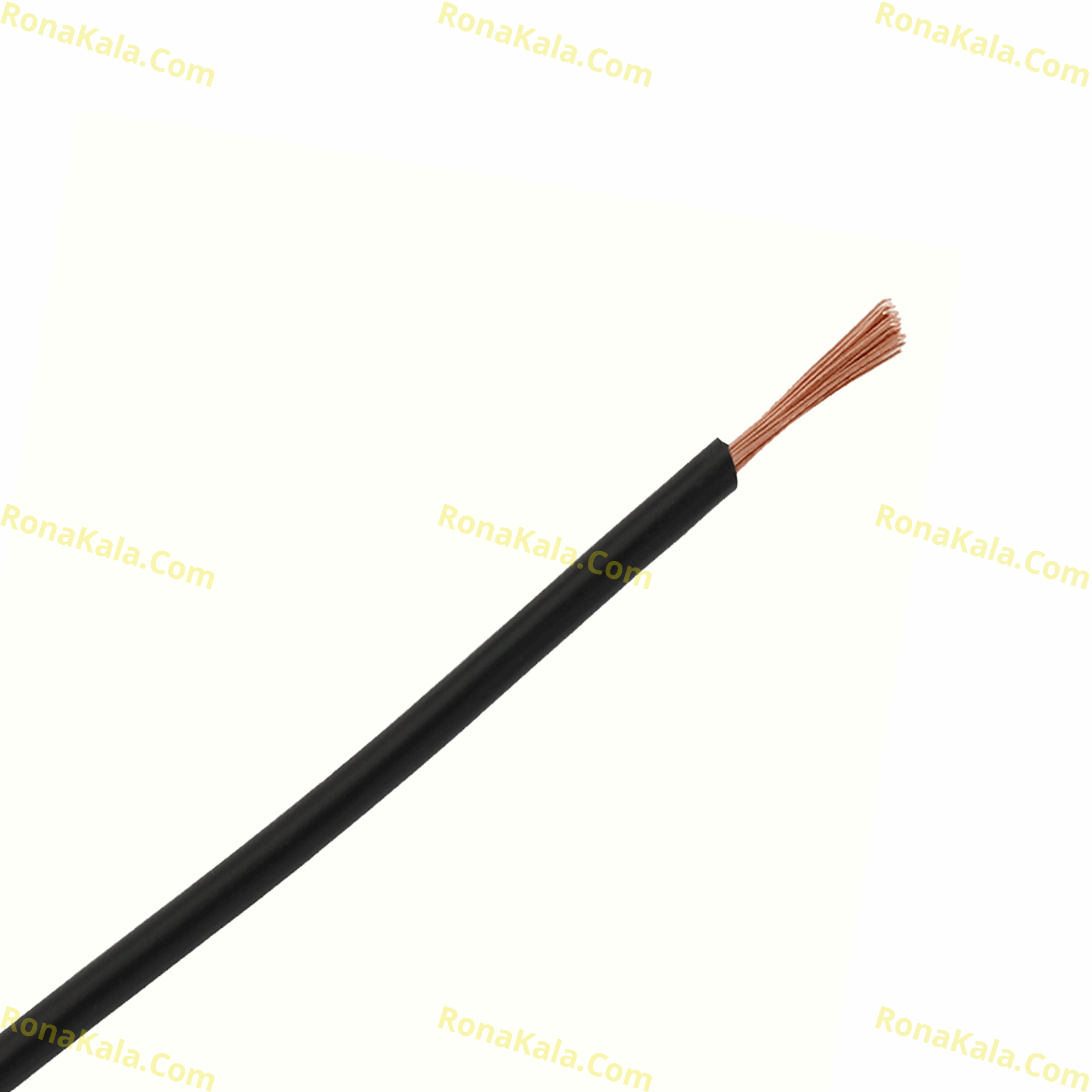 تصویر  سیم 2.5 افشان مشکی شیراز   ( متری )