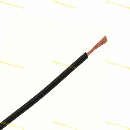 تصویر  سیم 2.5 افشان مشکی شیراز   ( متری )