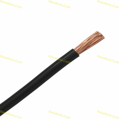 تصویر  سیم 10 افشان مشکی شیراز   ( متری )