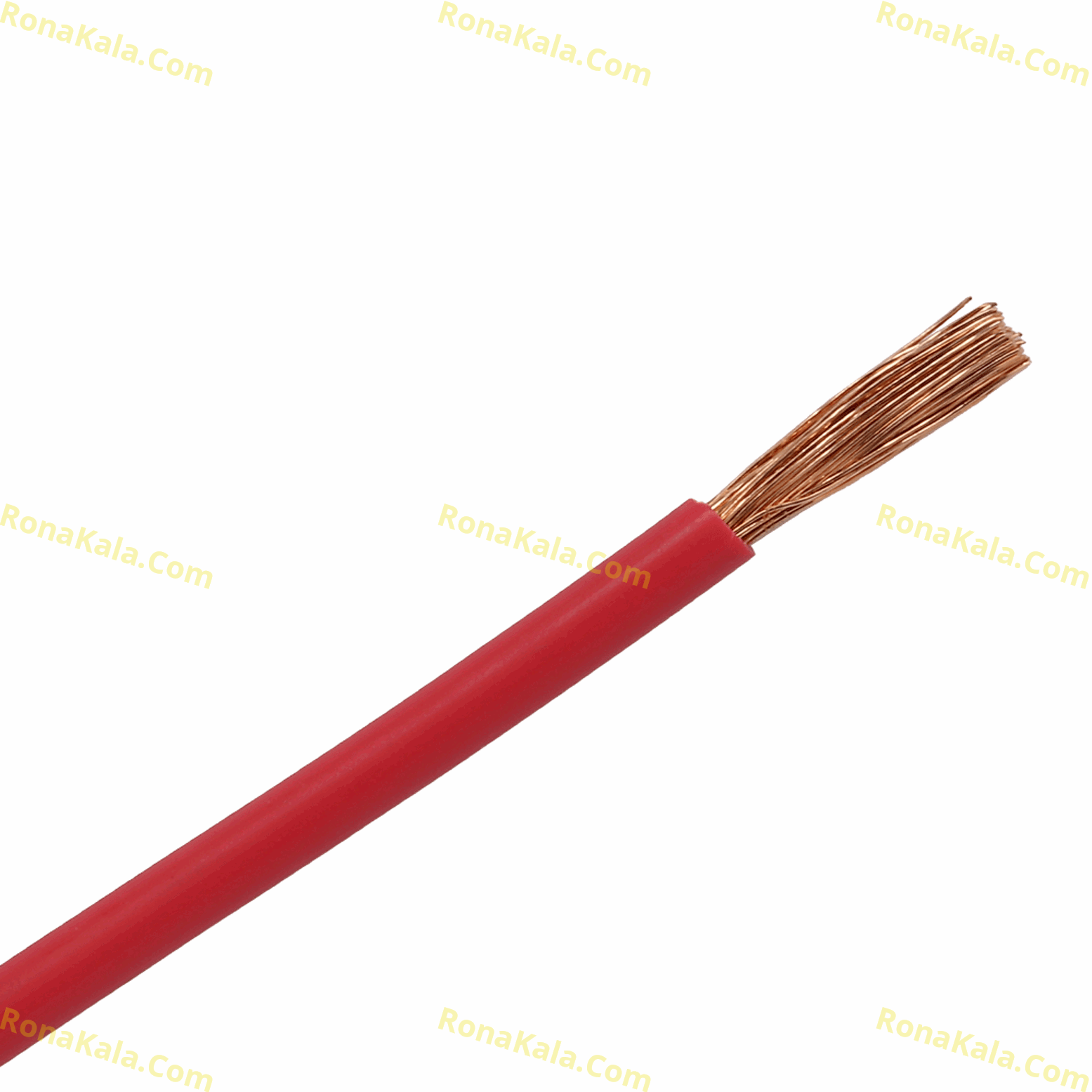 تصویر  سیم 10 افشان قرمز شیراز   ( متری )